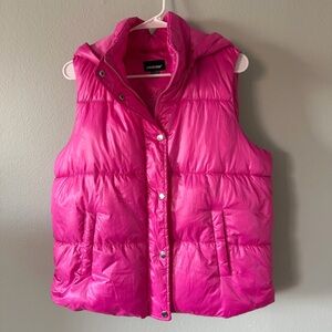 Joe Boxer Pink Puffer Vest Size L